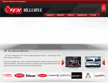 Tablet Screenshot of ozenbilluriye.com
